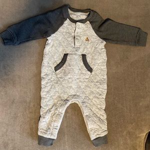 Baby gap 6-12 months quilted one piece
